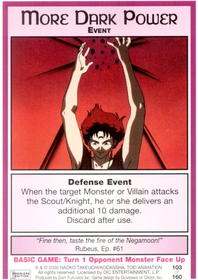 More Dark Power